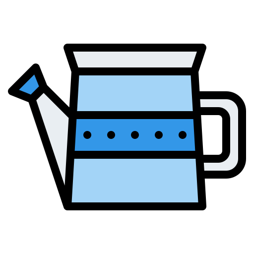 Watering can Iconixar Lineal Color icon