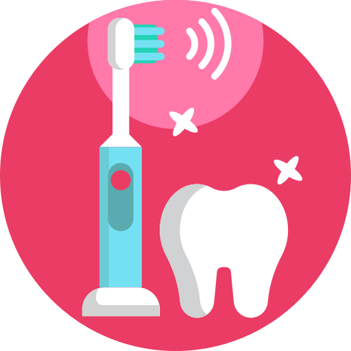 Electric toothbrush Generic Circular icon