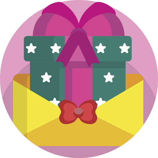 caja de regalo Generic Circular icono
