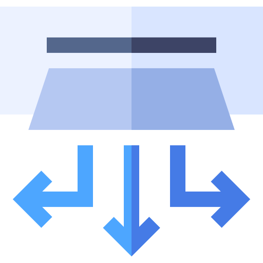 klimaanlage Basic Straight Flat icon