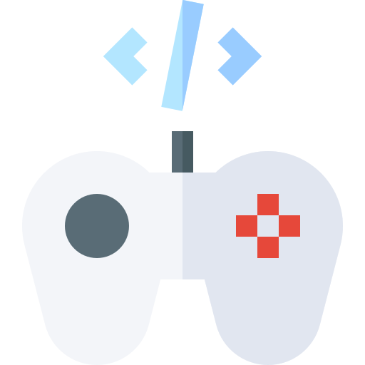 ゲーム Basic Straight Flat icon