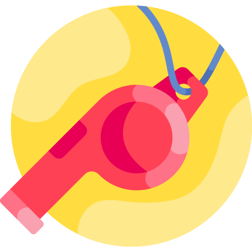 Whistle Detailed Flat Circular Flat icon