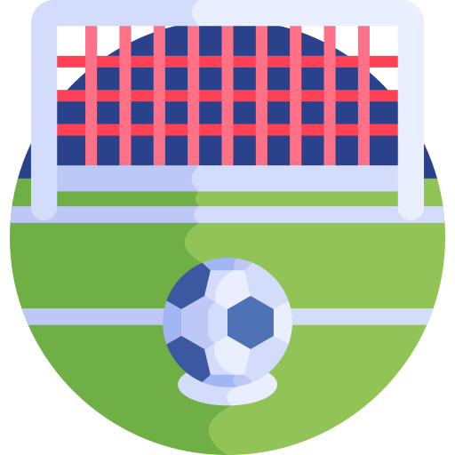 Penalty kick Detailed Flat Circular Flat icon