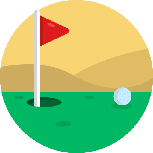 Golf ball Generic Circular icon