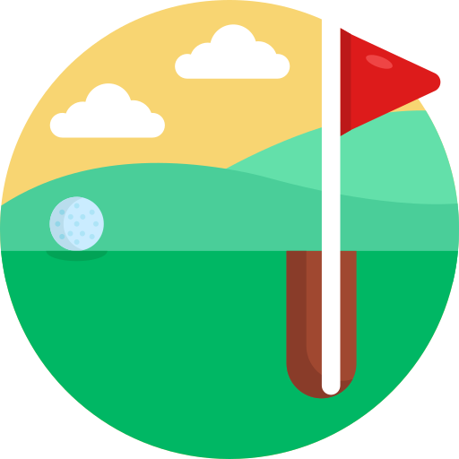 flaga golfa Generic Circular ikona