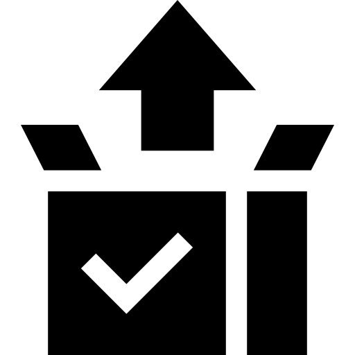 versand Basic Straight Filled icon
