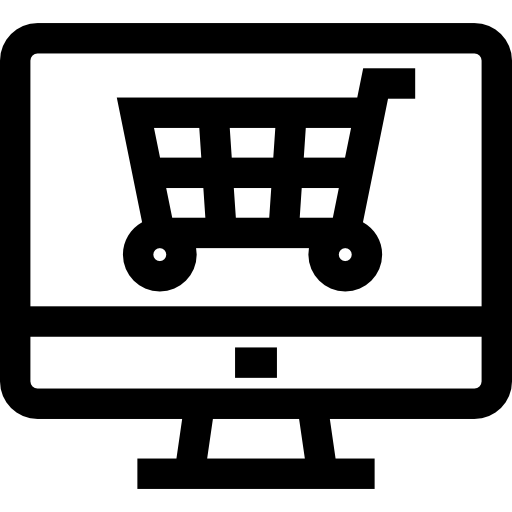 online winkelen Basic Straight Lineal icoon