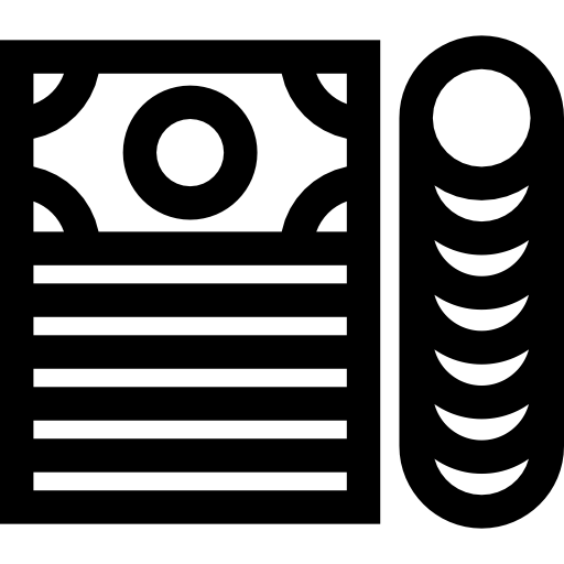 soldi Basic Straight Lineal icona
