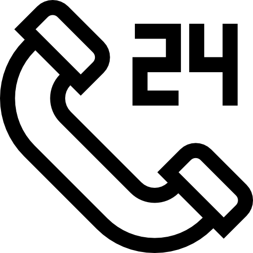 24時間 Basic Straight Lineal icon