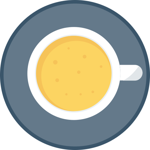 taza de café Dinosoft Flat icono