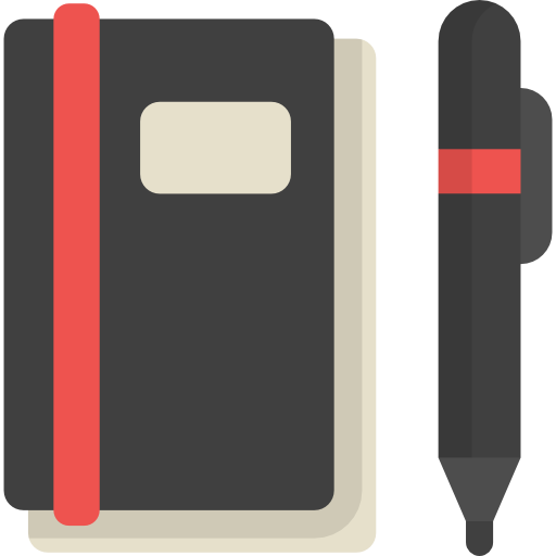 notizbuch Special Flat icon