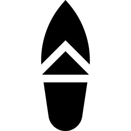 서핑 보드 Basic Straight Filled icon