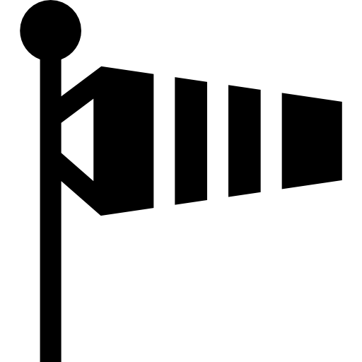 風 Basic Straight Filled icon