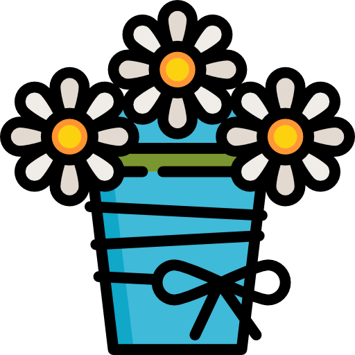 vaso de flores Special Lineal color Ícone
