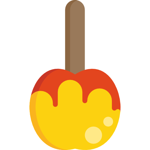 karmelizowane jabłko Special Flat ikona