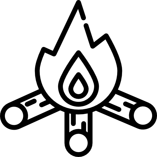 lagerfeuer Special Lineal icon
