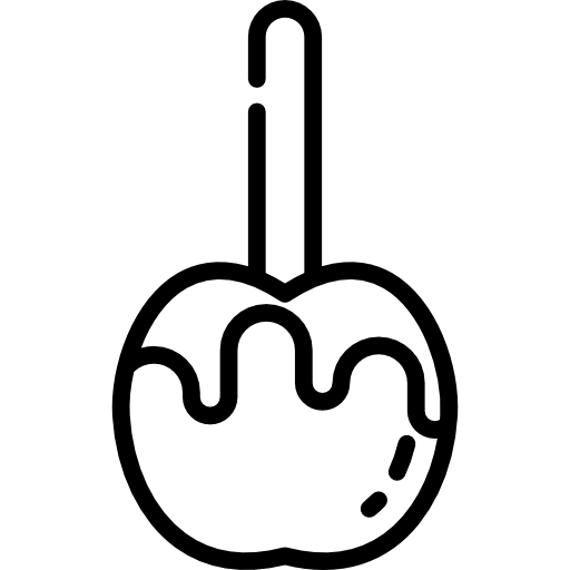 karmelizowane jabłko Special Lineal ikona