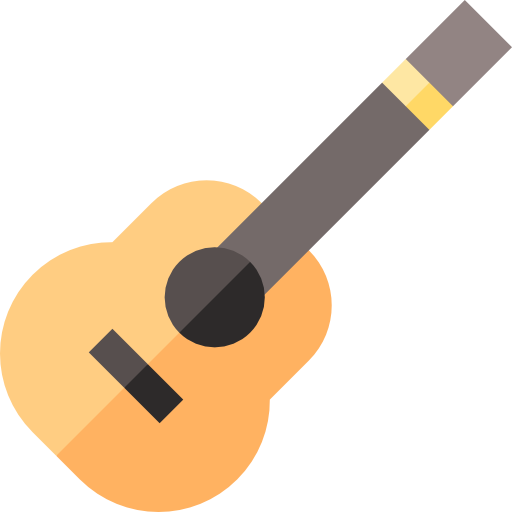 guitarra Basic Straight Flat icono