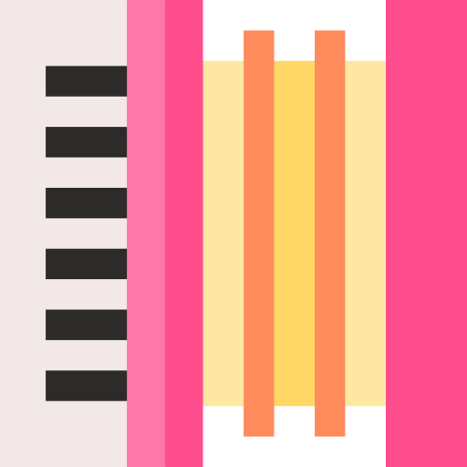 akordeon Basic Straight Flat ikona