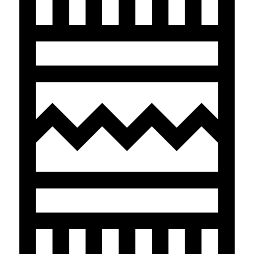 toalla de playa Basic Straight Lineal icono