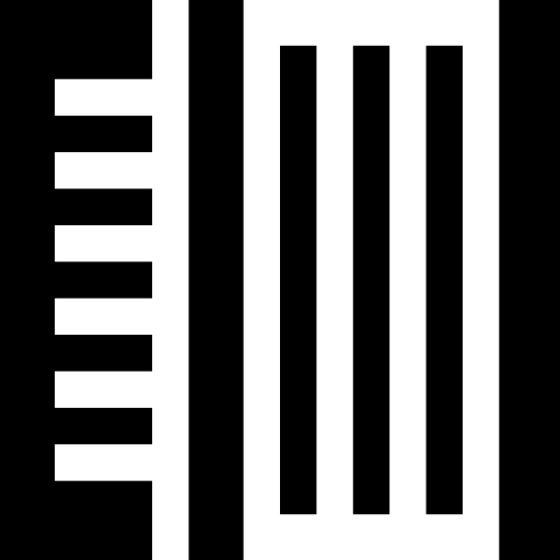 akordeon Basic Straight Filled ikona