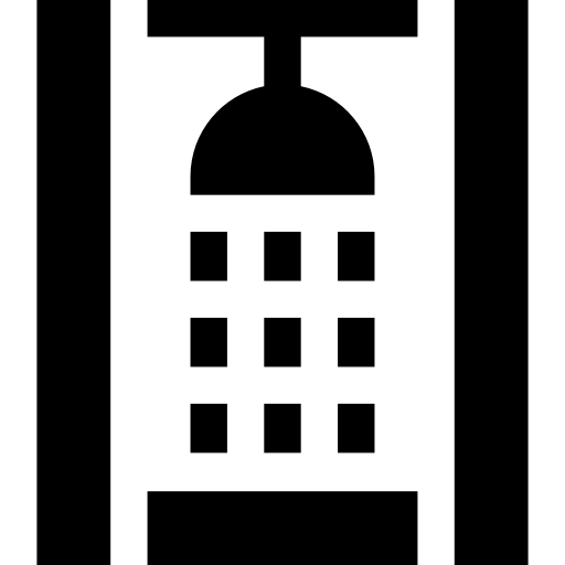 ducha Basic Straight Filled icono