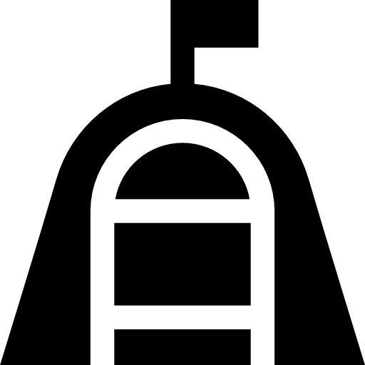 namiot Basic Straight Filled ikona