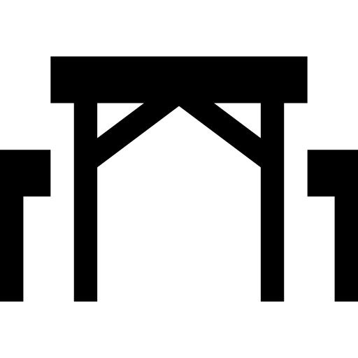 Походный стол Basic Straight Filled иконка