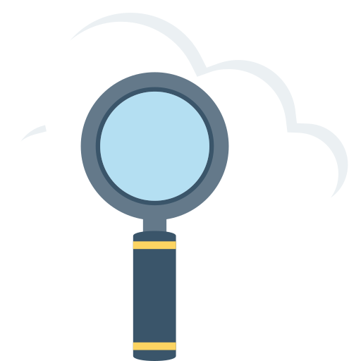 lupa Dinosoft Flat icono