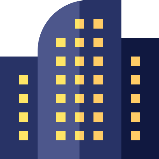 rascacielos Basic Straight Flat icono