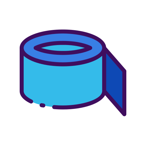 Duct tape Good Ware Lineal Color icon