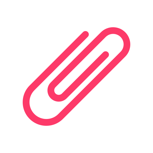 Paperclip Good Ware Flat icon