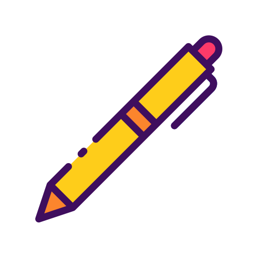 Pen Good Ware Lineal Color icon
