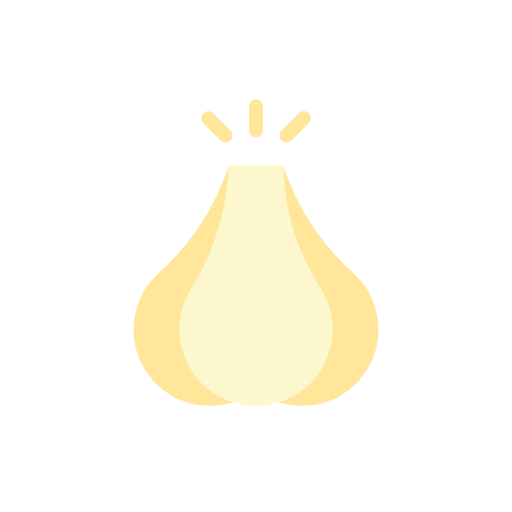 Garlic Good Ware Flat icon