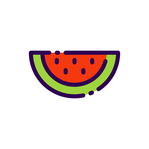 Watermelon Good Ware Lineal Color icon