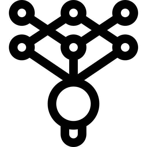 l'apprentissage en profondeur Basic Rounded Lineal Icône