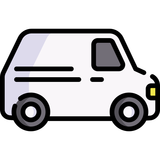 minivan Special Lineal color ikona