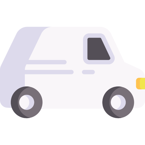 Minivan Special Flat icon