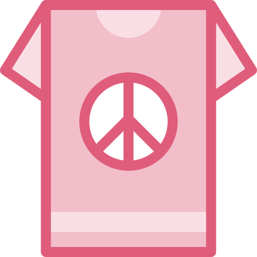 camiseta de manga corta Detailed color Lineal color icono
