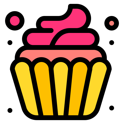 cupcake Generic Outline Color Icône