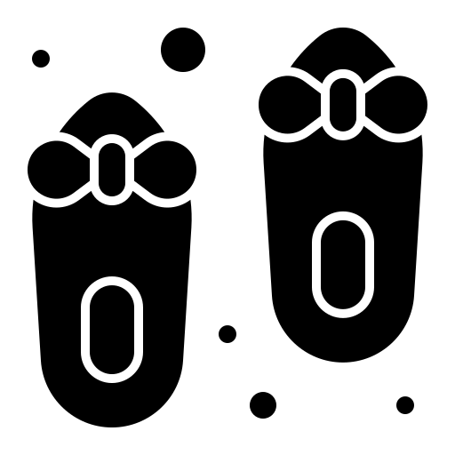 chaussons Generic Glyph Icône