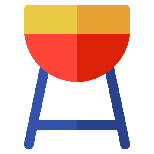 un barbecue Generic Flat Icône