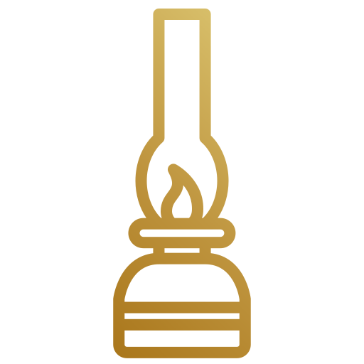 lampara de aceite Generic Gradient icono