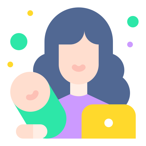 Working mother Generic Flat icon