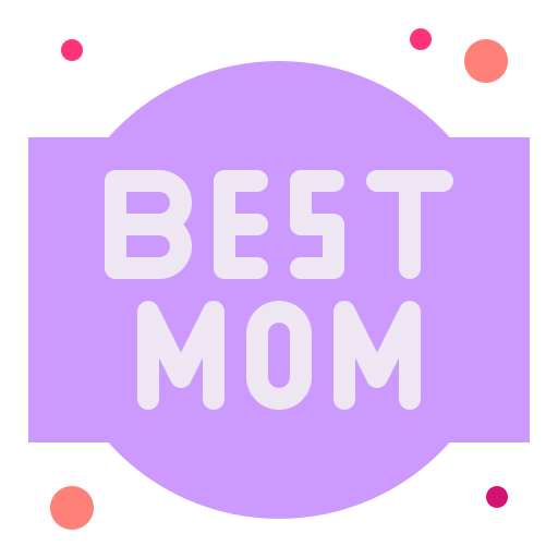 Best mom Generic Flat icon