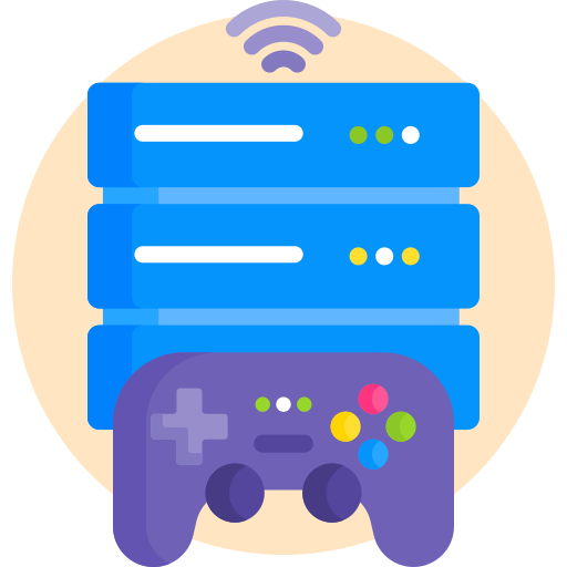 videospiel Detailed Flat Circular Flat icon