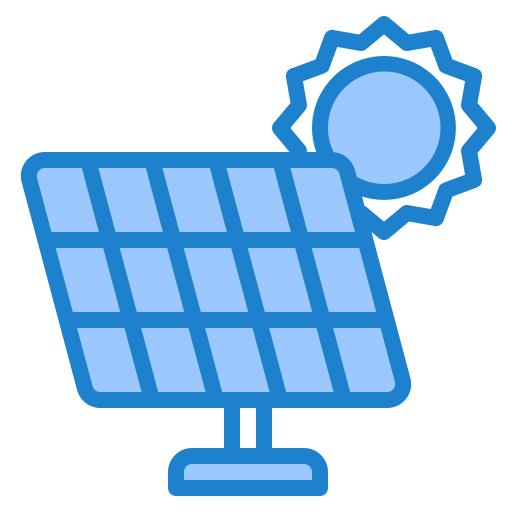 panel słoneczny srip Blue ikona