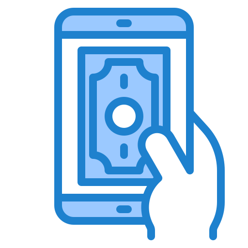 pagamento mobile srip Blue icona