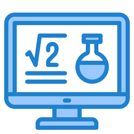 Онлайн обучение srip Blue иконка
