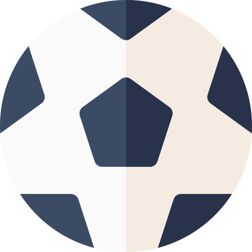 Soccer ball Basic Rounded Flat icon